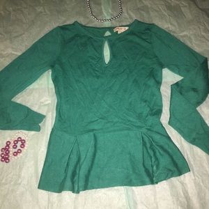 ❇️Arden B Forest Green Peplum ❇️